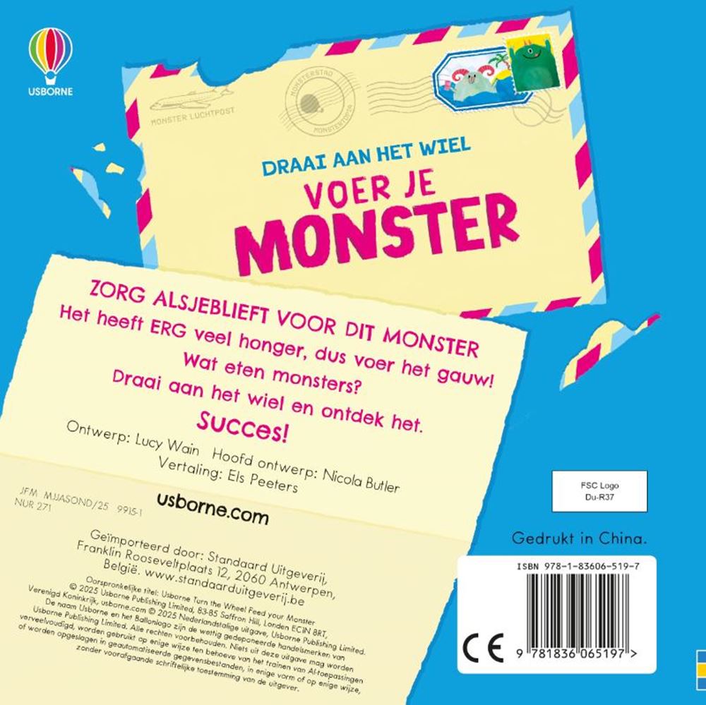 Usborne nourrit ton monstre