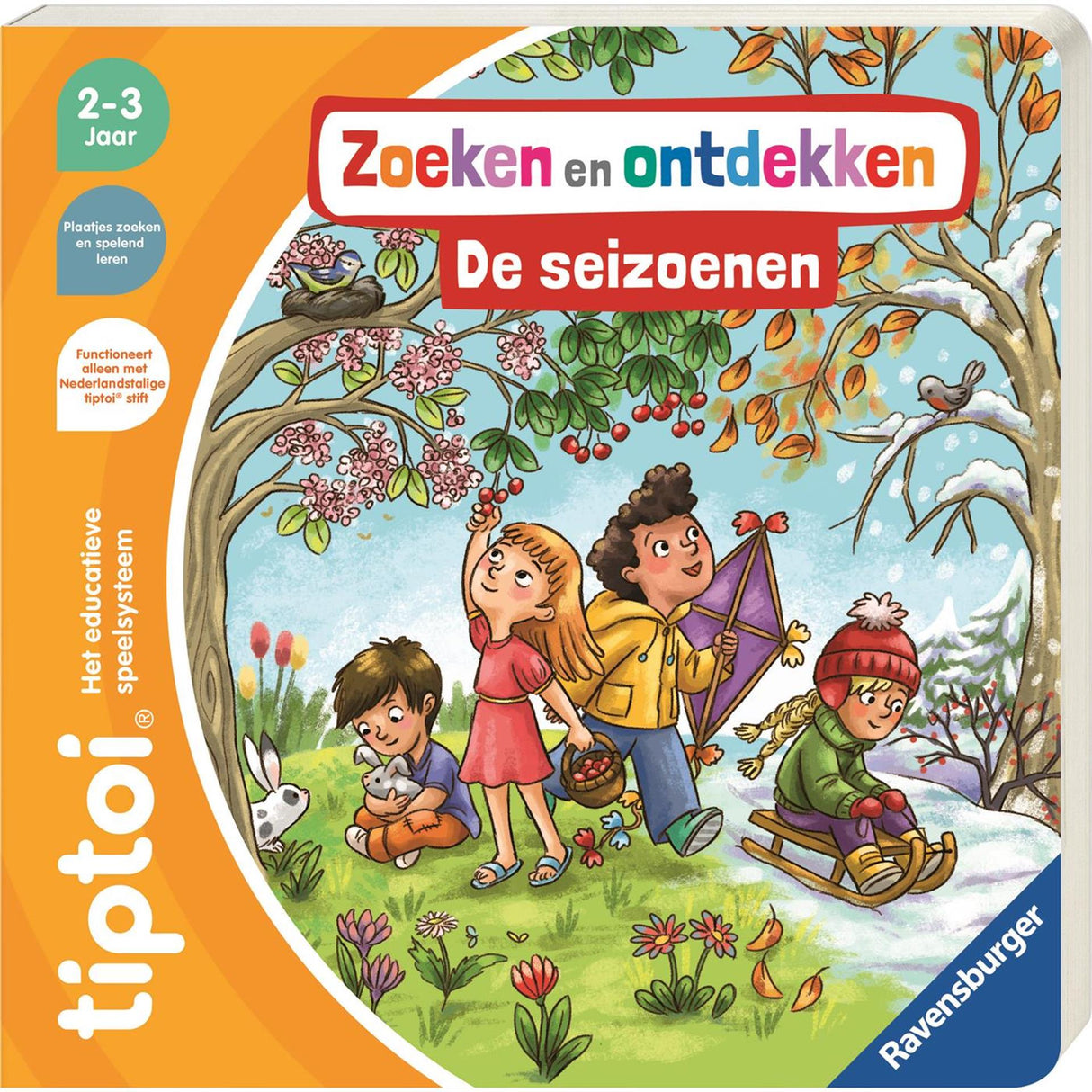 Ravensburger tiptoi recherche et découverte du livre : les saisons