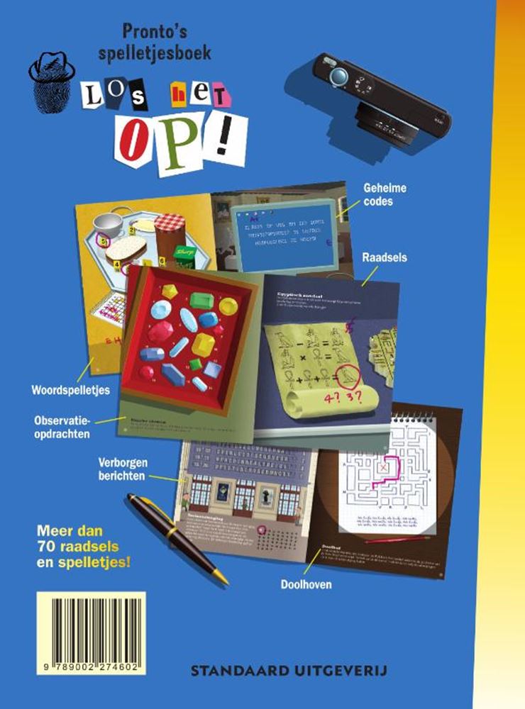 Les éditeurs Wpg le résolvent ! le livre de jeux de Pronto