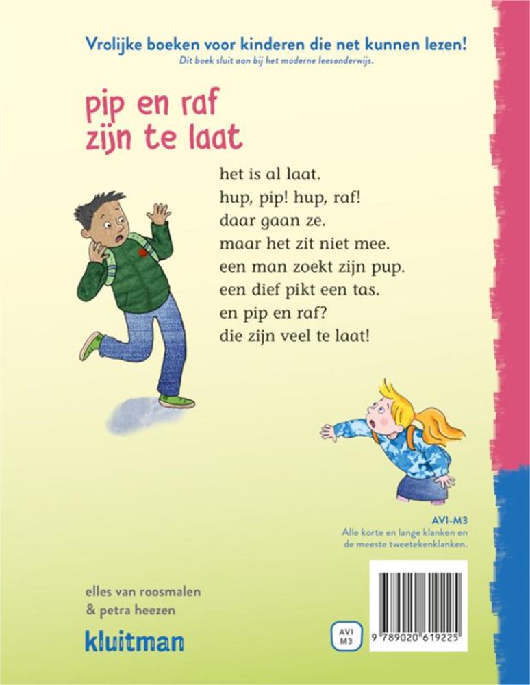 Les éditeurs de Kluitman Read Read - Pip et RAF sont trop tard (AVI -M3)