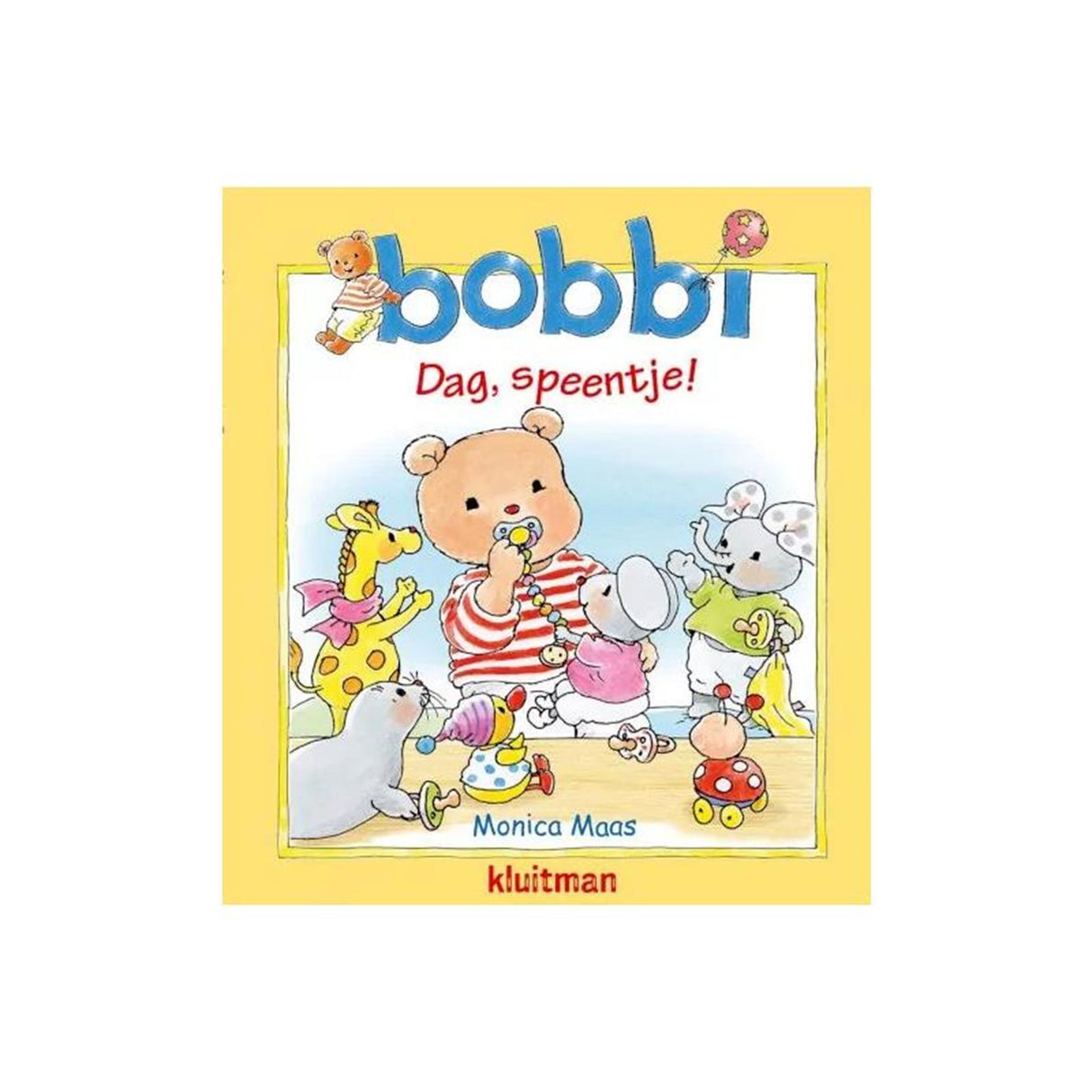 Editeur Kluitman Kluitman Bobbi - au revoir, tétine