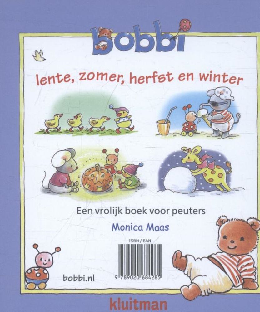 KLUITMAN Bobbi Lente, été, automne et hiver