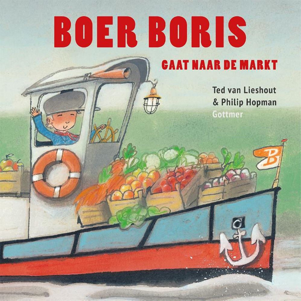 Boris, agriculteur du groupe d'édition Gottmer, se rend au marché