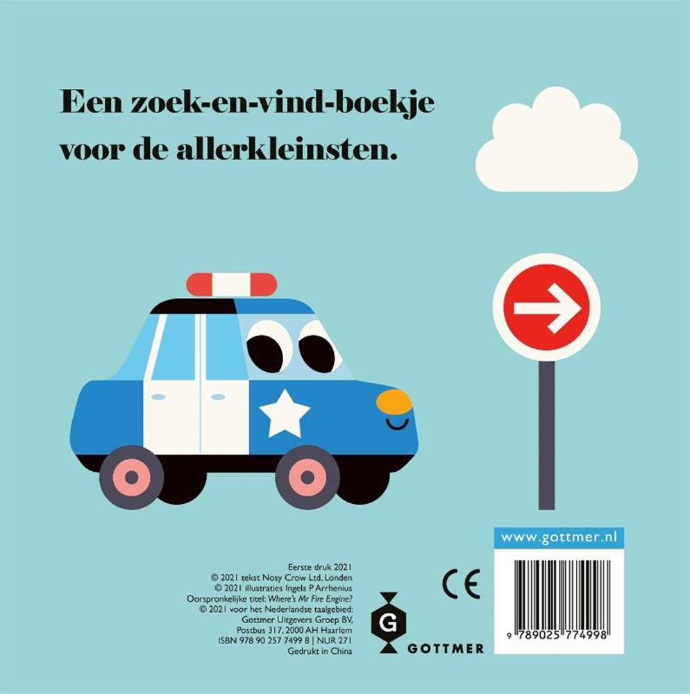 Camion de pompiers du groupe d'édition Gottmer, où es-tu ?