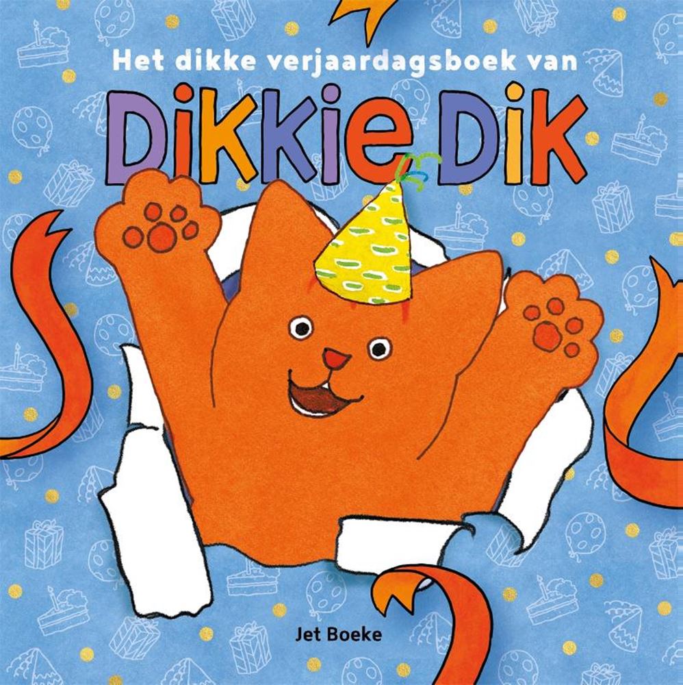 Les éditeurs Gottmer regroupent le gros livre d'anniversaire de Dikkie Dik