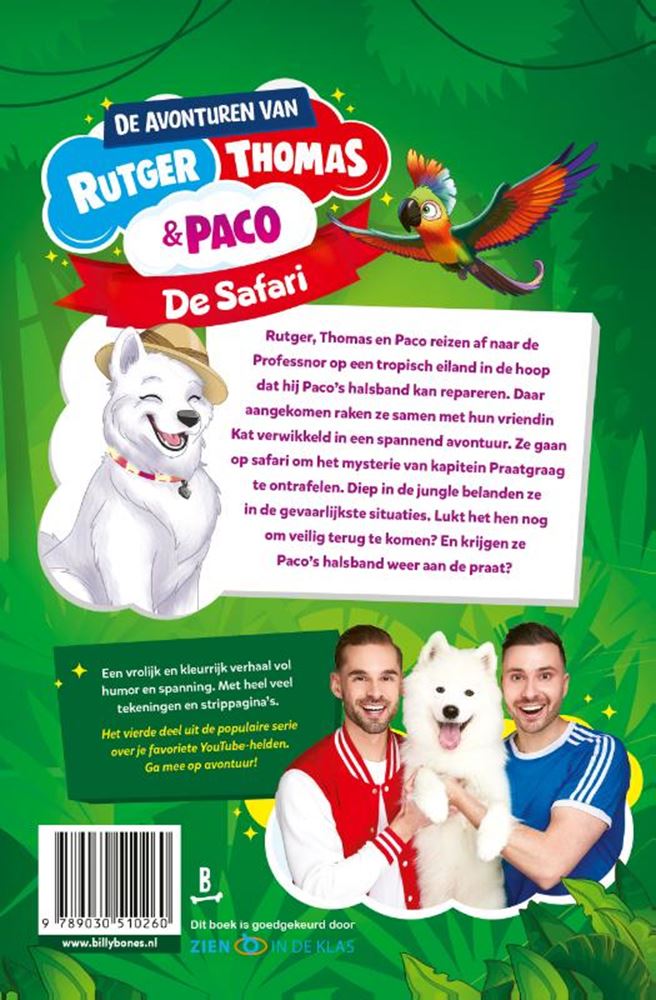 Rutger, Thomas et Paco 4 : le safari.