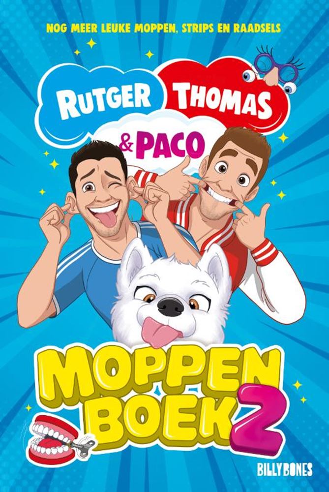 Livre de blagues Rutger, Thomas et Paco 2