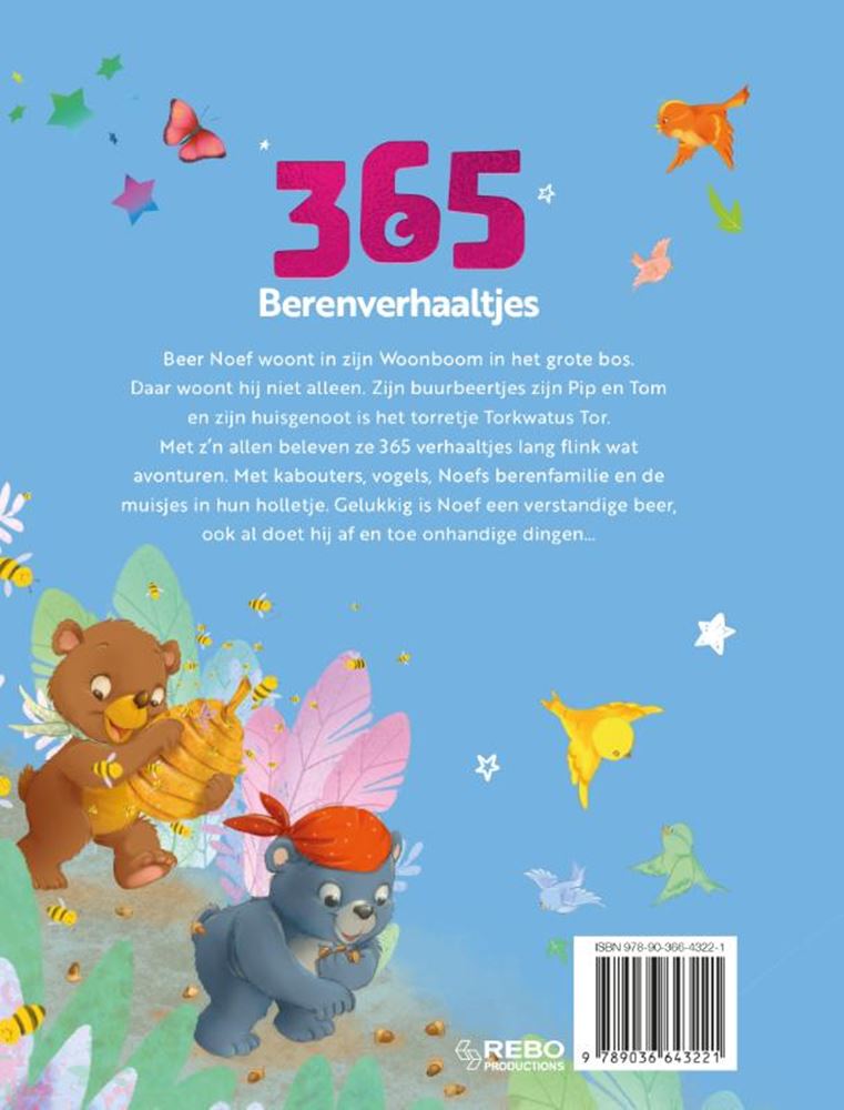 Rebo éditeurs 365 histoires d'ours