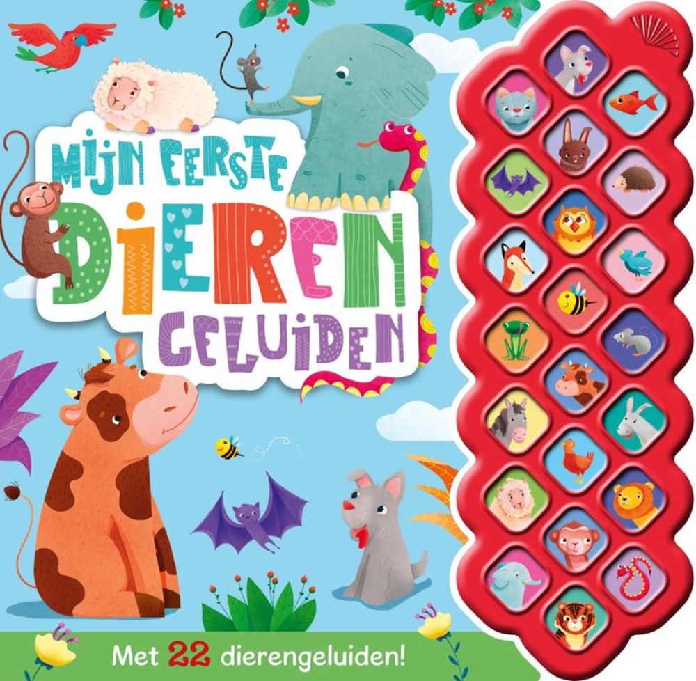 Rebo éditeurs livre sonore mes premiers sons d'animaux (22 sons !)