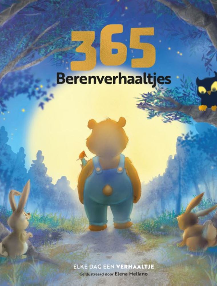 Rebo éditeurs 365 histoires d'ours - couverture forestière