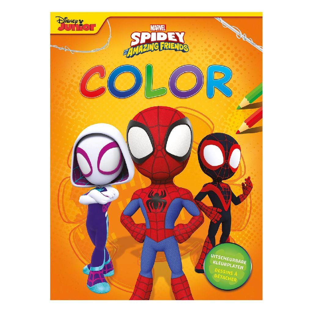 Livre de coloriage Marvel Spidey et ses incroyables amis