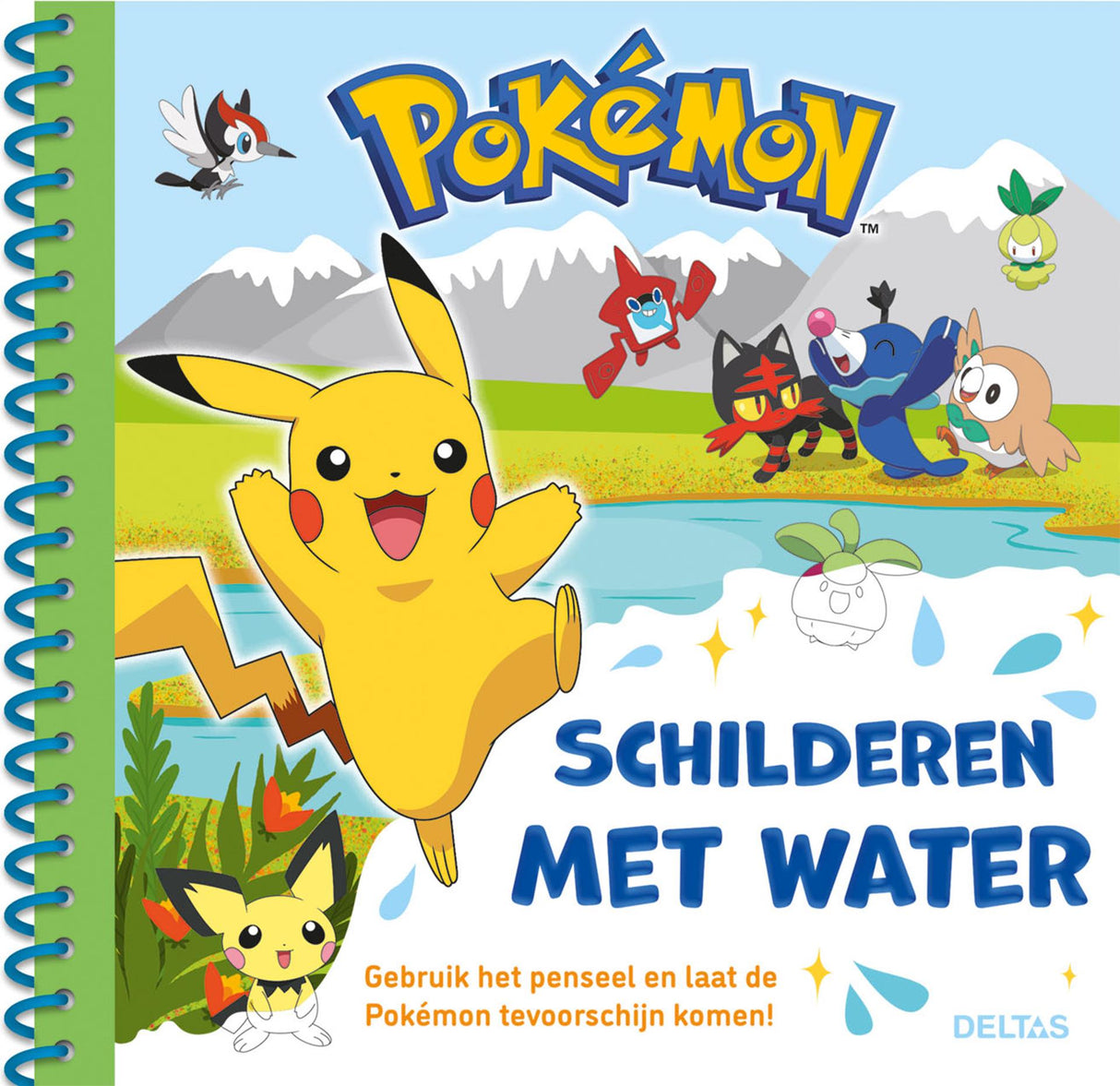 Pokemon peignant Pokémon avec de l'eau partie 2