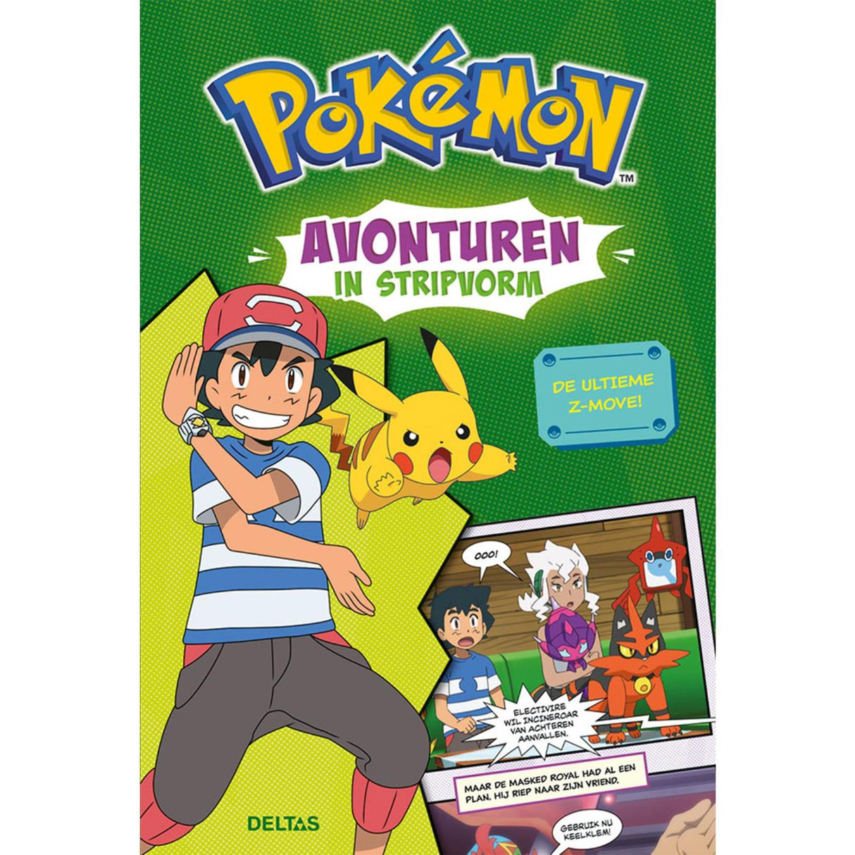Pokémon Deltas Aventures Pokémon sous forme de bande dessinée – le mouvement Z ultime !