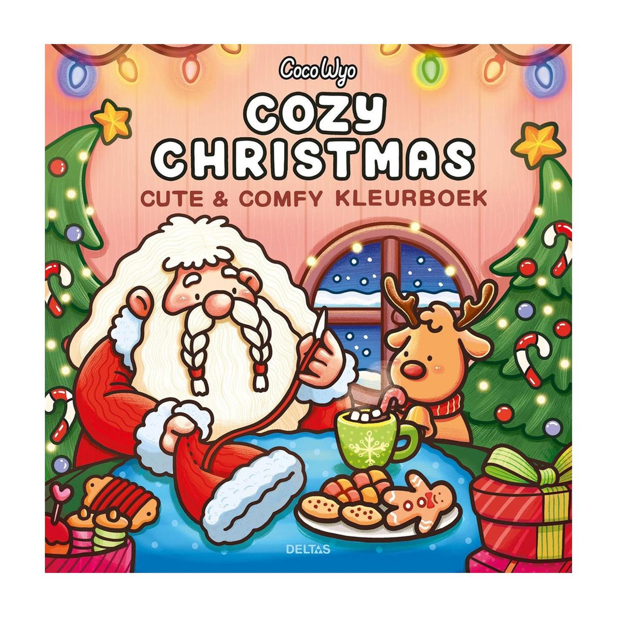 Deltas douillet Noël mignon livre de coloriage confortable