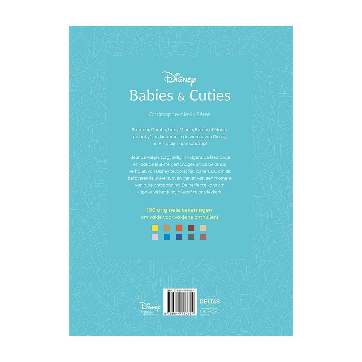 Mignons bébés Deltas - couleur par numéro