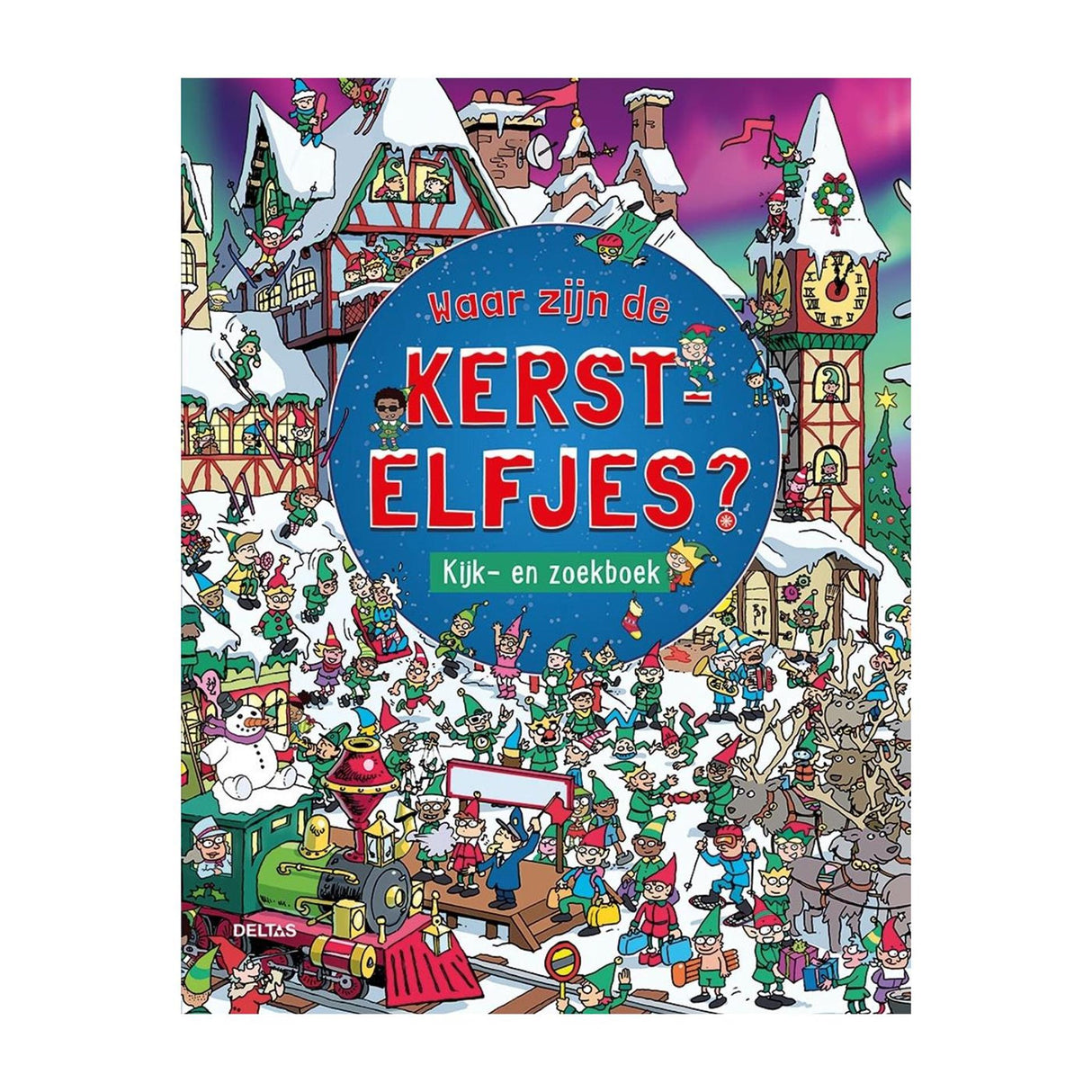 Deltas où sont les lutins de Noël ? regarde le livre de recherche