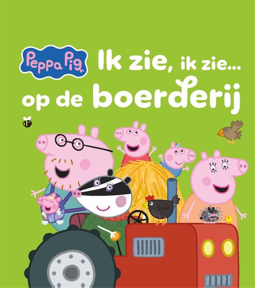 Gros ballon Peppa Pig - Je vois, je vois à la ferme