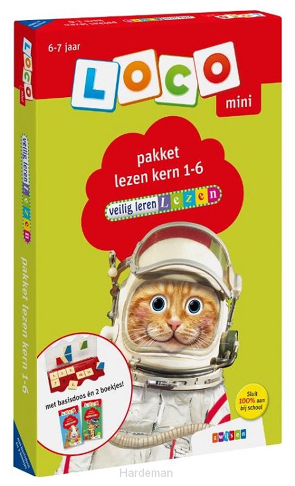 Loco mini - apprendre à lire en toute sécurité paquet noyau 1-6 (6-7 ans)