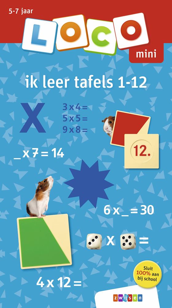 Livret de pratique des locomotives mini J'apprends les tables 1-12