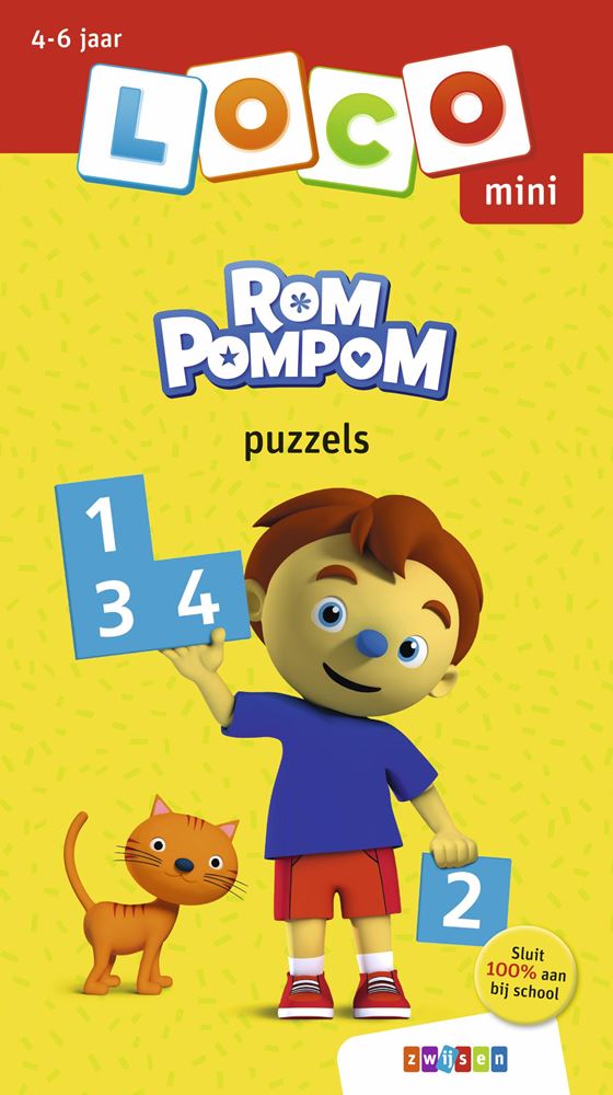 WPG Publishers Puzzles Mini Loco Rompompom (4-6 ans)