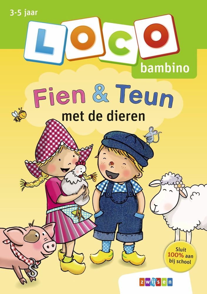 Cahier d'exercices loco pour jouer avec les animaux