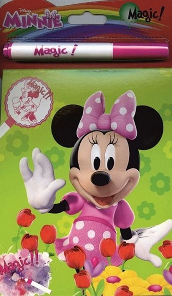 Book Specials Nederland bv Walt Magic Ink Colorbook Minnie Mouse