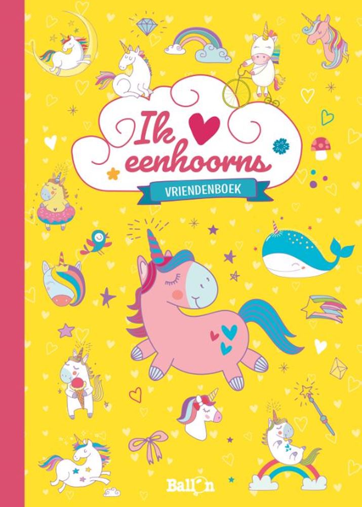 Amis ballons, livre licornes