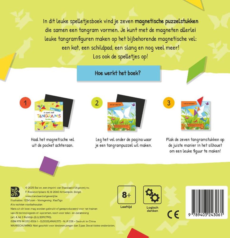 Ballon je joue avec les tangrams : animaux de compagnie