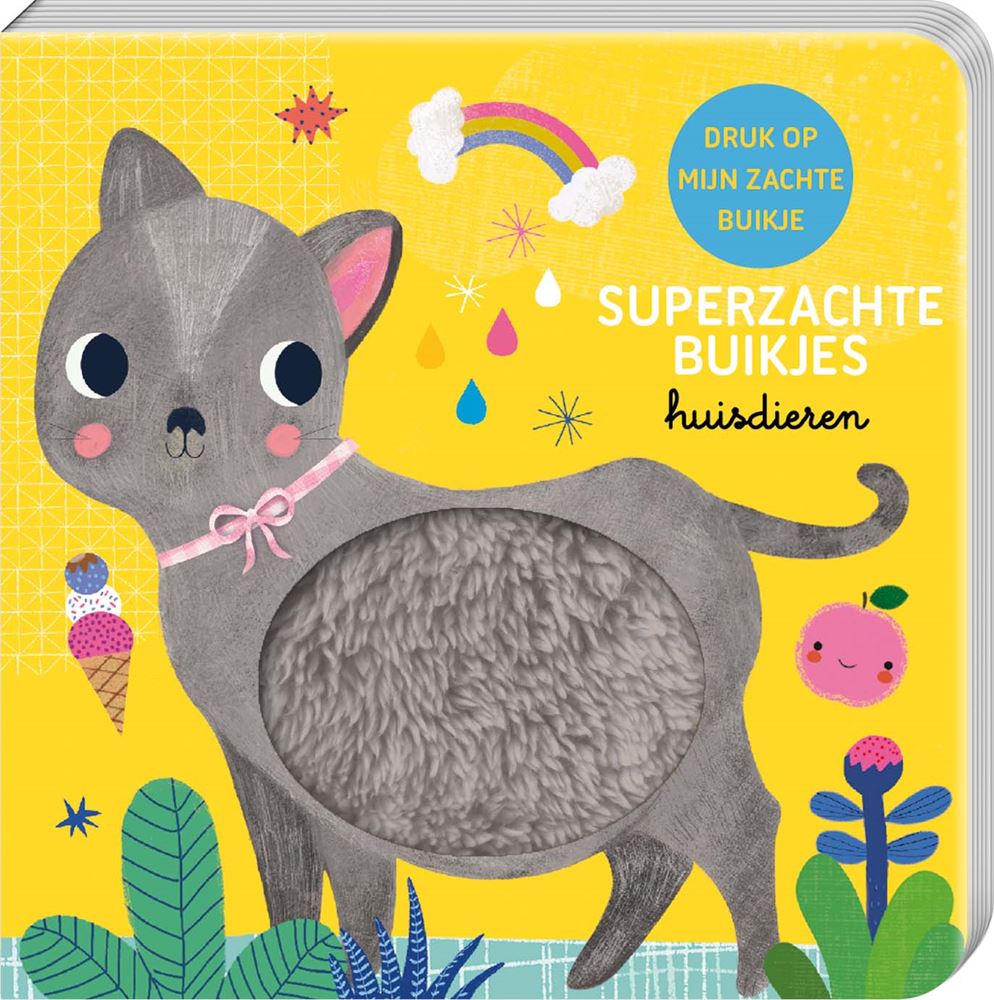 Livres d'images ventre super doux - animaux de compagnie