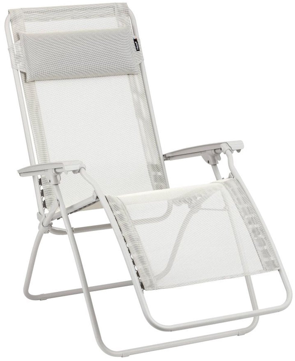Lafuma r clip - fauteuil relax - réglable - pliable - zéro gravité - color block - seigle