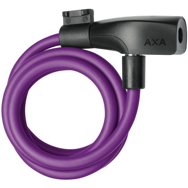 Serrure de câble en spirale résolue 8-120 violet