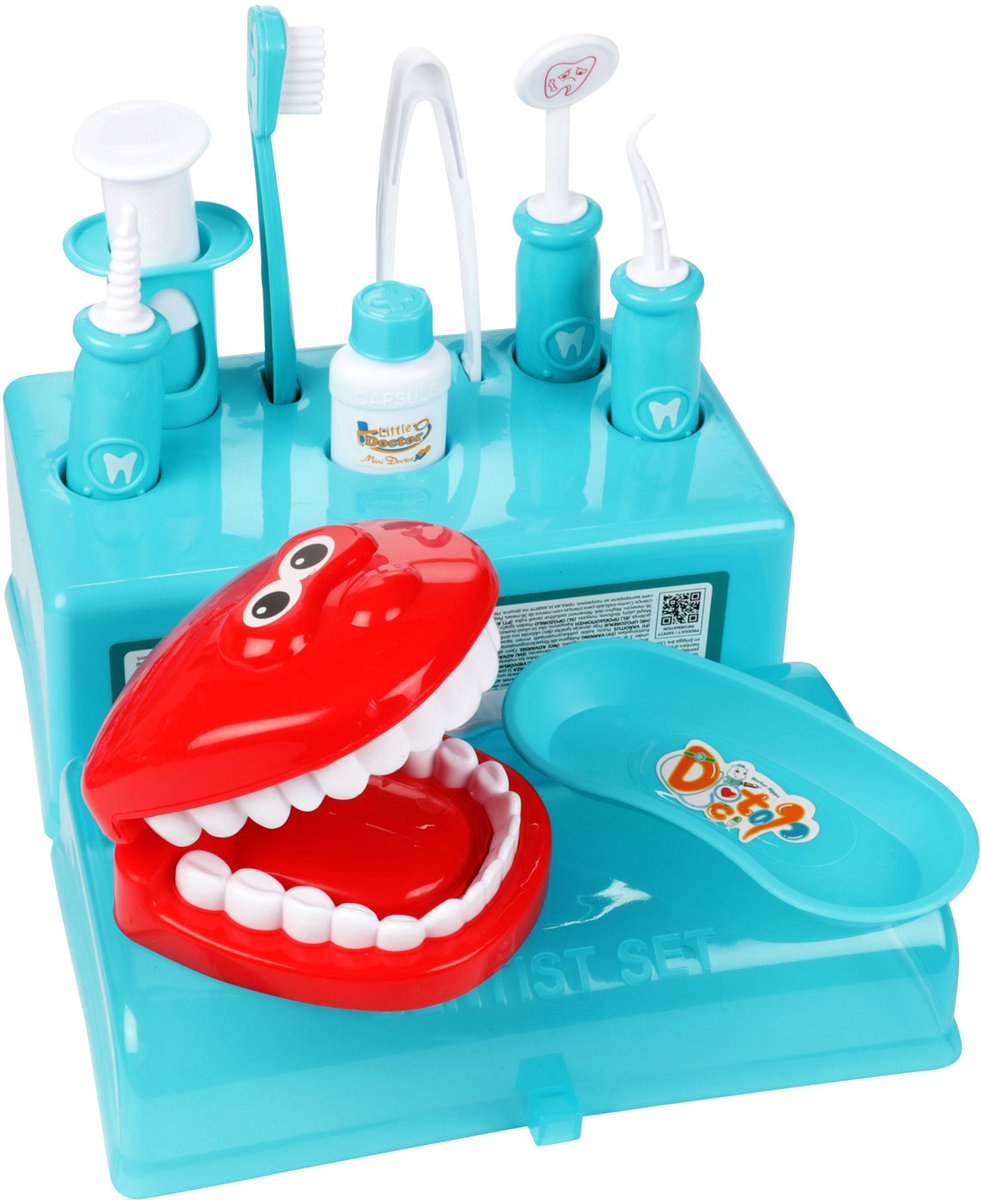 TOI-TOYS Dental Suitcase avec accessoires, 10dlg.