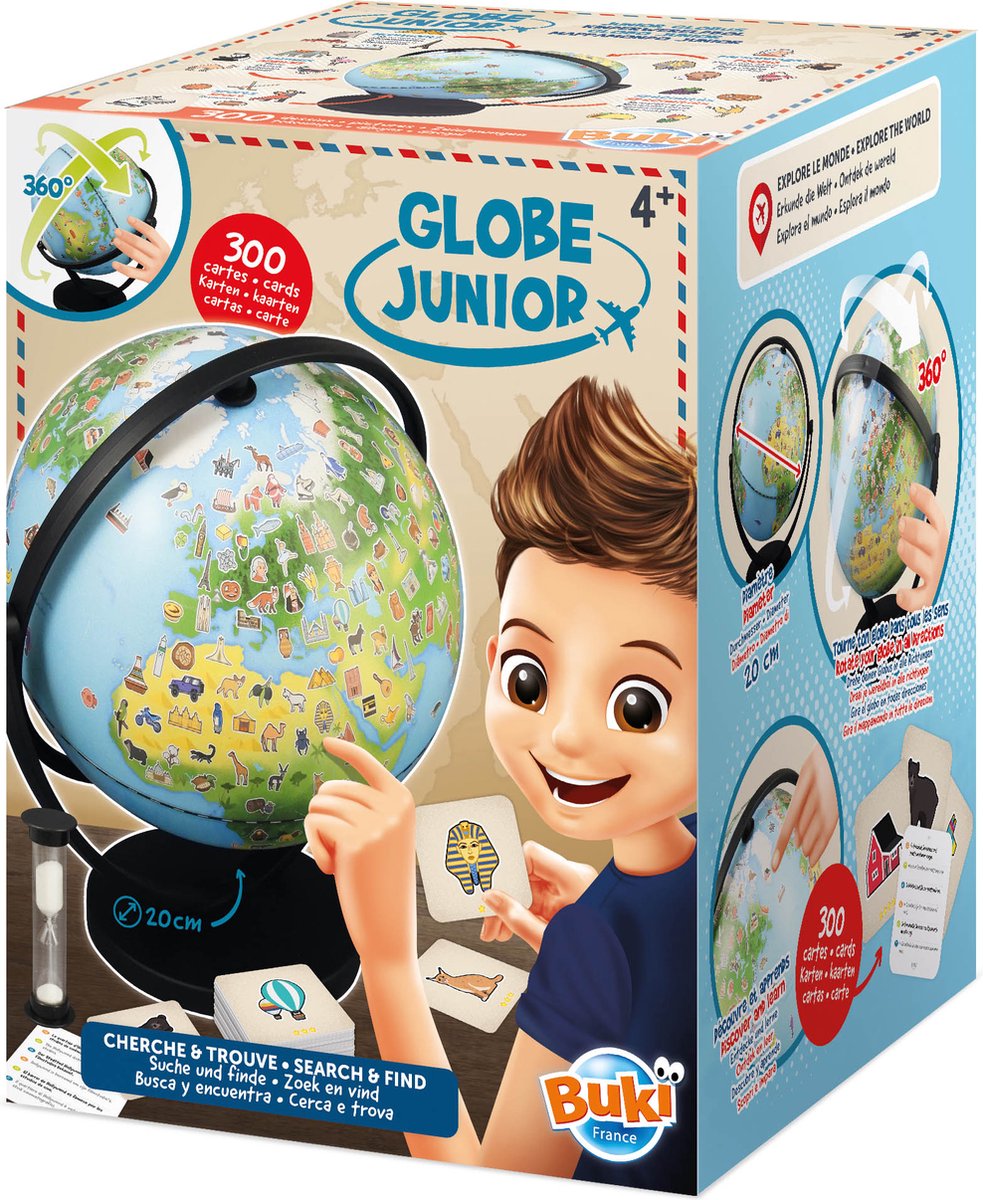 Buki france buki - globe junior - globe éducatif - jeu éducatif