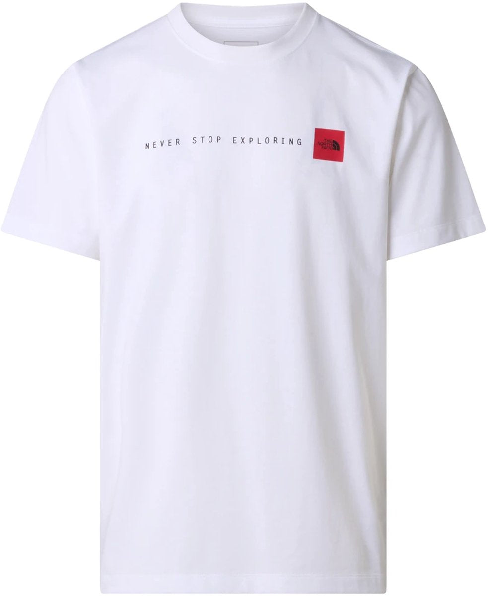 Chemise outdoor homme m nse reg ss tee-graphic The North Face - blanc tnf