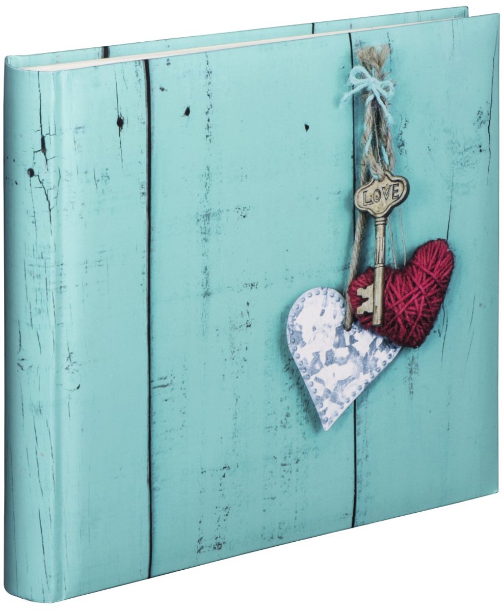 Hama album xl rustico 30x30 cm 100 pages blanches #039;s clé d'amour