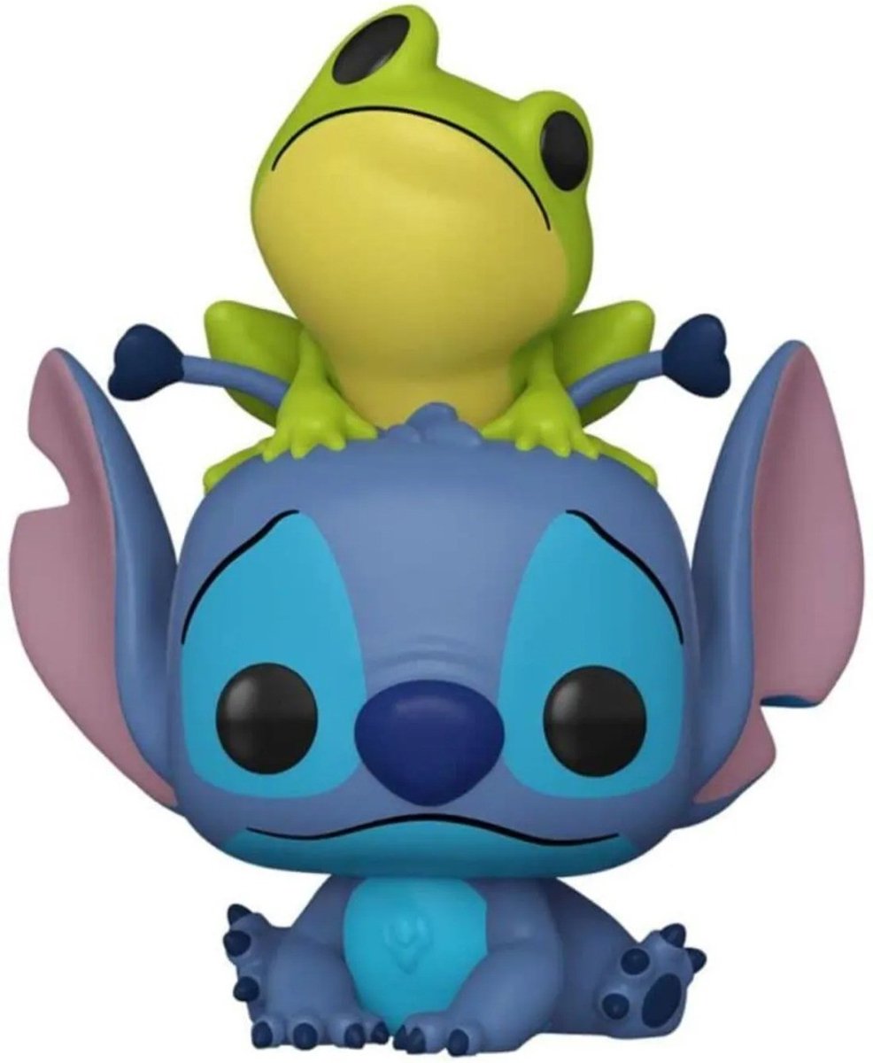 Funko Lilo Stitch Stitch avec figurine en vinyle grenouille 986 pop ! PVC standard -