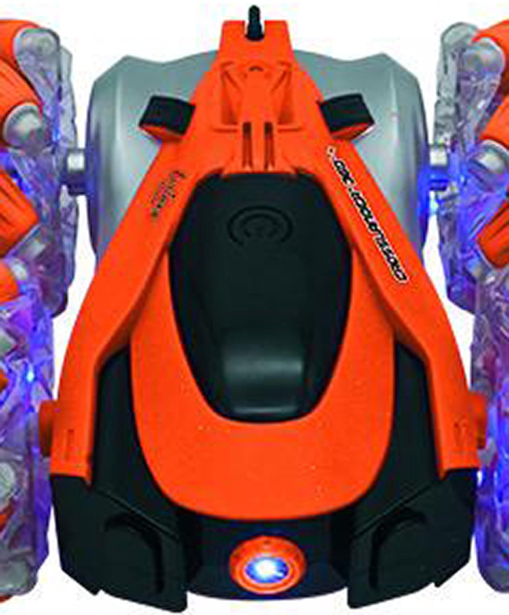 Lexibook crosslander® 360+ - voiture de cascade radiocommandée rechargeable et programmable avec lumières.