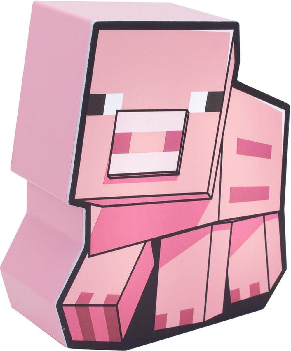 Paladone products ltd minecraft - lampe boîte à cochon