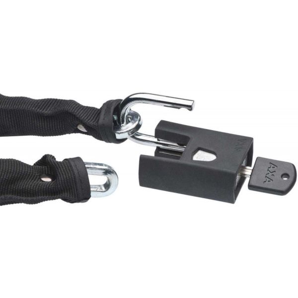 Clinch Axa + verrouillage de la chaîne 85 cm noir - verrouillage de la chaîne de vélo de haute qualité