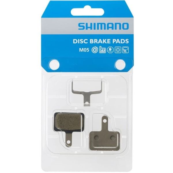 Blocs de frein à disque Shimano BP-M05-Rx résine