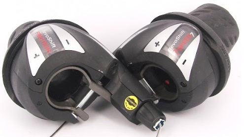 Shimano revo manette de vitesse dérailleur 3x7 vitesses noir antra (jeu gauche + droite)