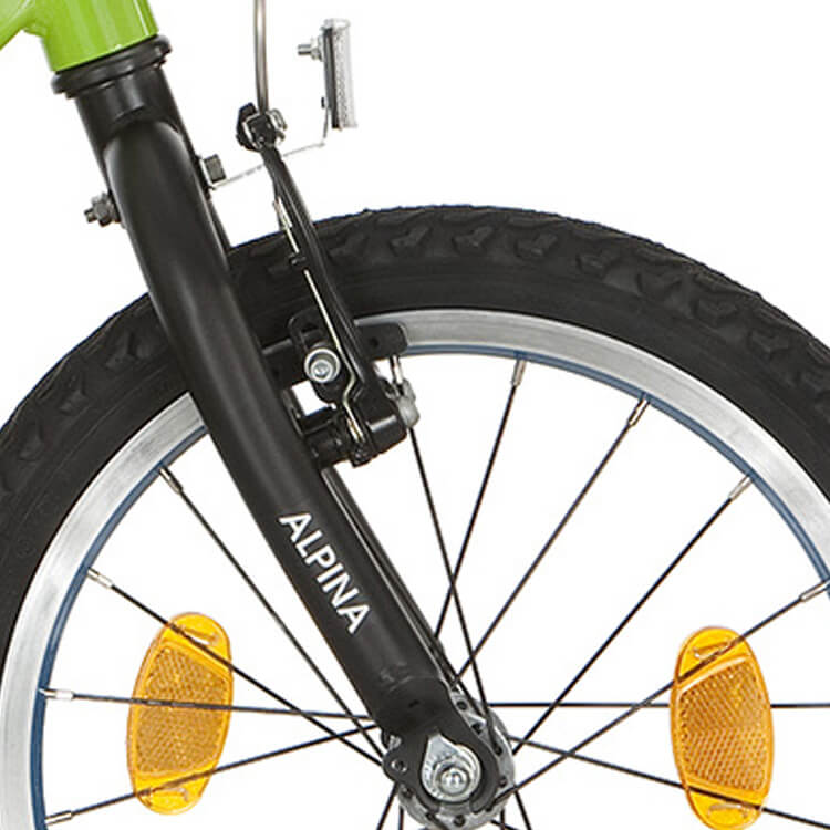 Alpina Fork 16 Espace d'essai noir Matt