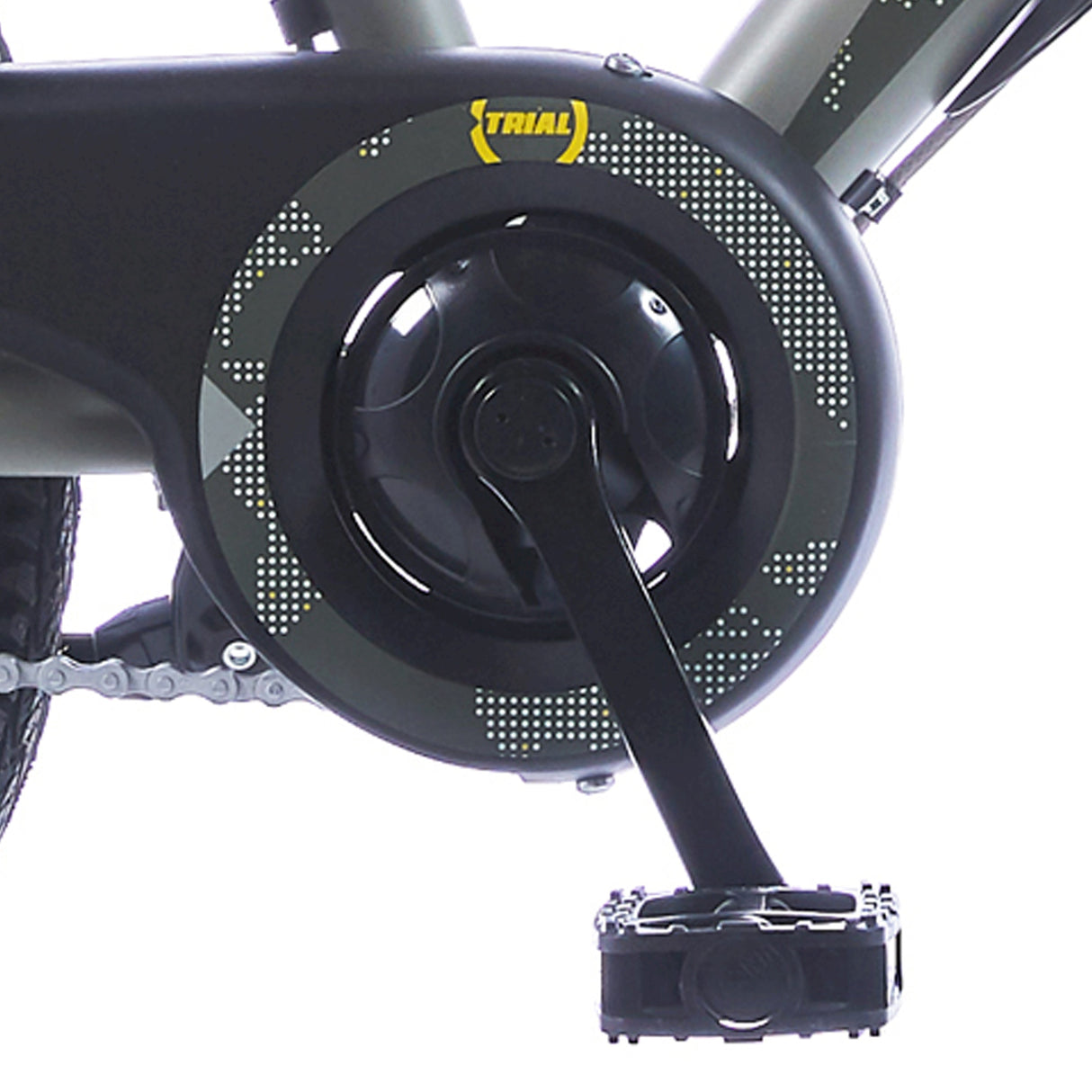 Alpina Crankkel 36t 127 Matt Black avec disque
