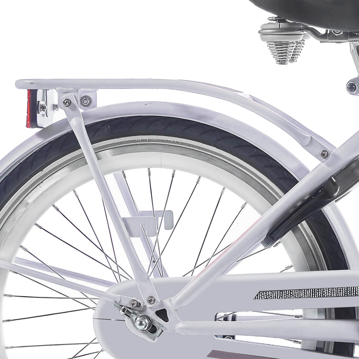 Porte-bagages arrière Alpina 20 clubb rose givré mat