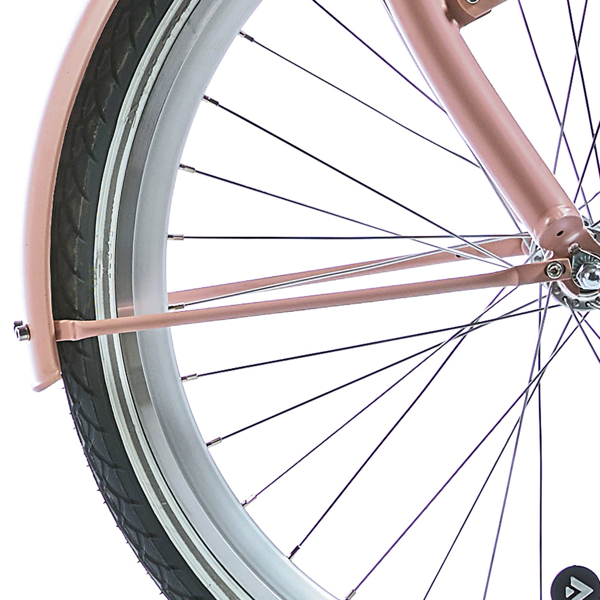 Jeu de garde-boue Alpina 24 clubb rose désert mat
