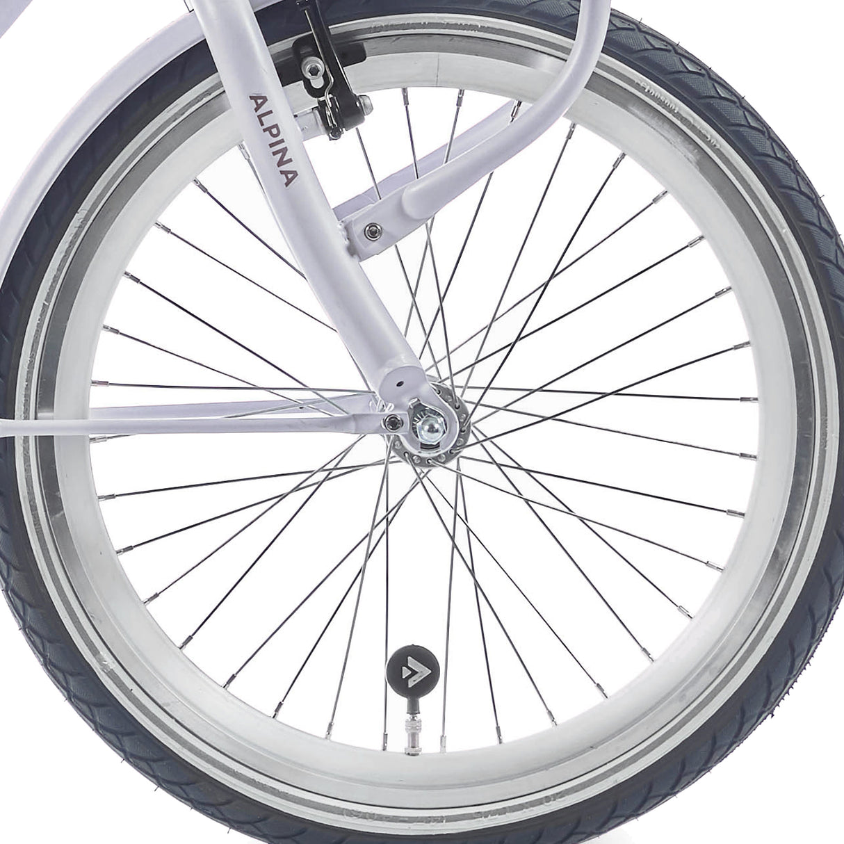Alpina roue avant 22 hlqc océan clubb argent zinc spk