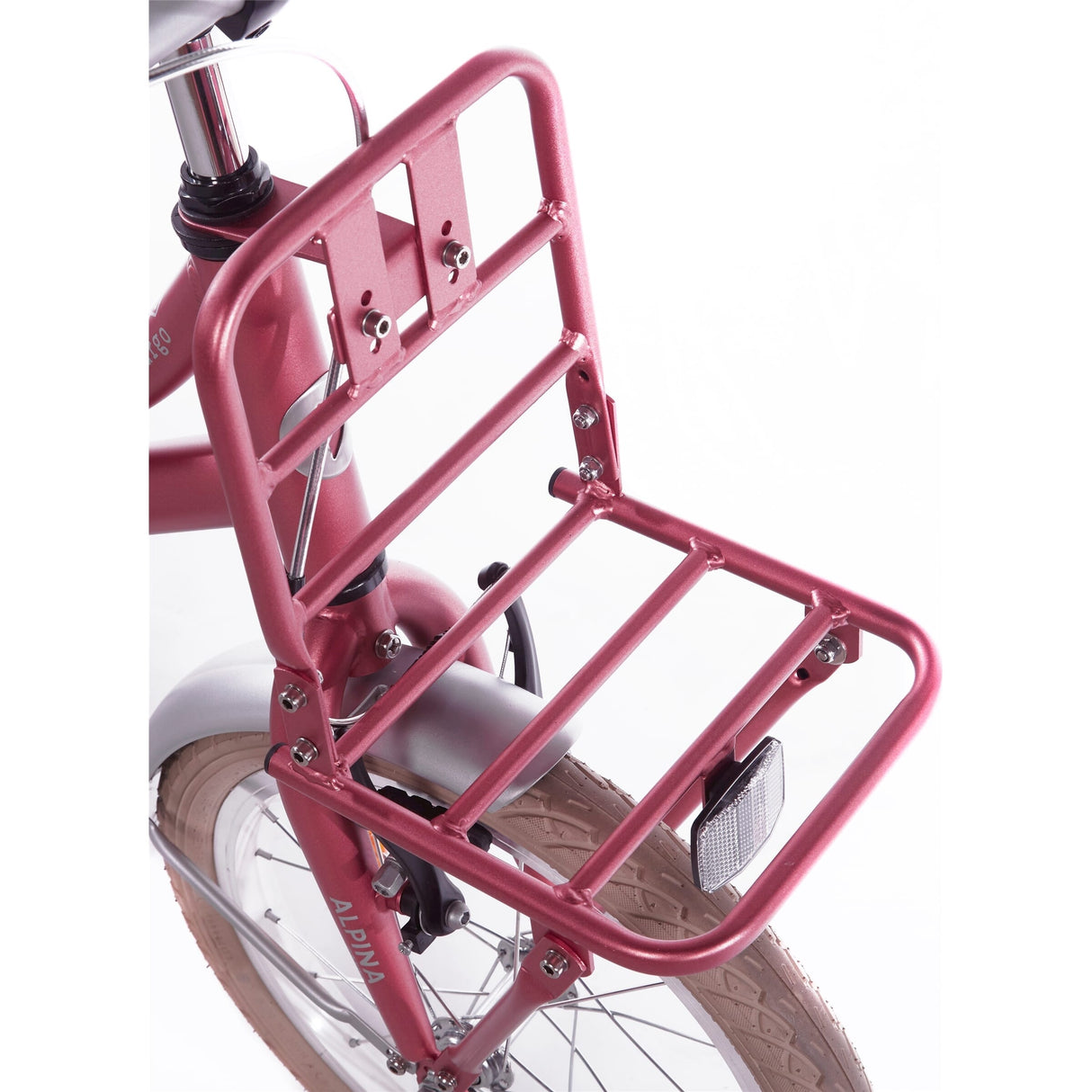 Support avant Alpina 18 Cargo rouge baie mat