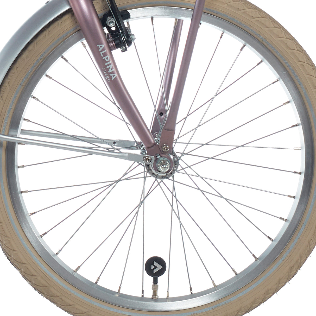 Alpina roue avant 20 hlq-10a-1 argent zinc spk