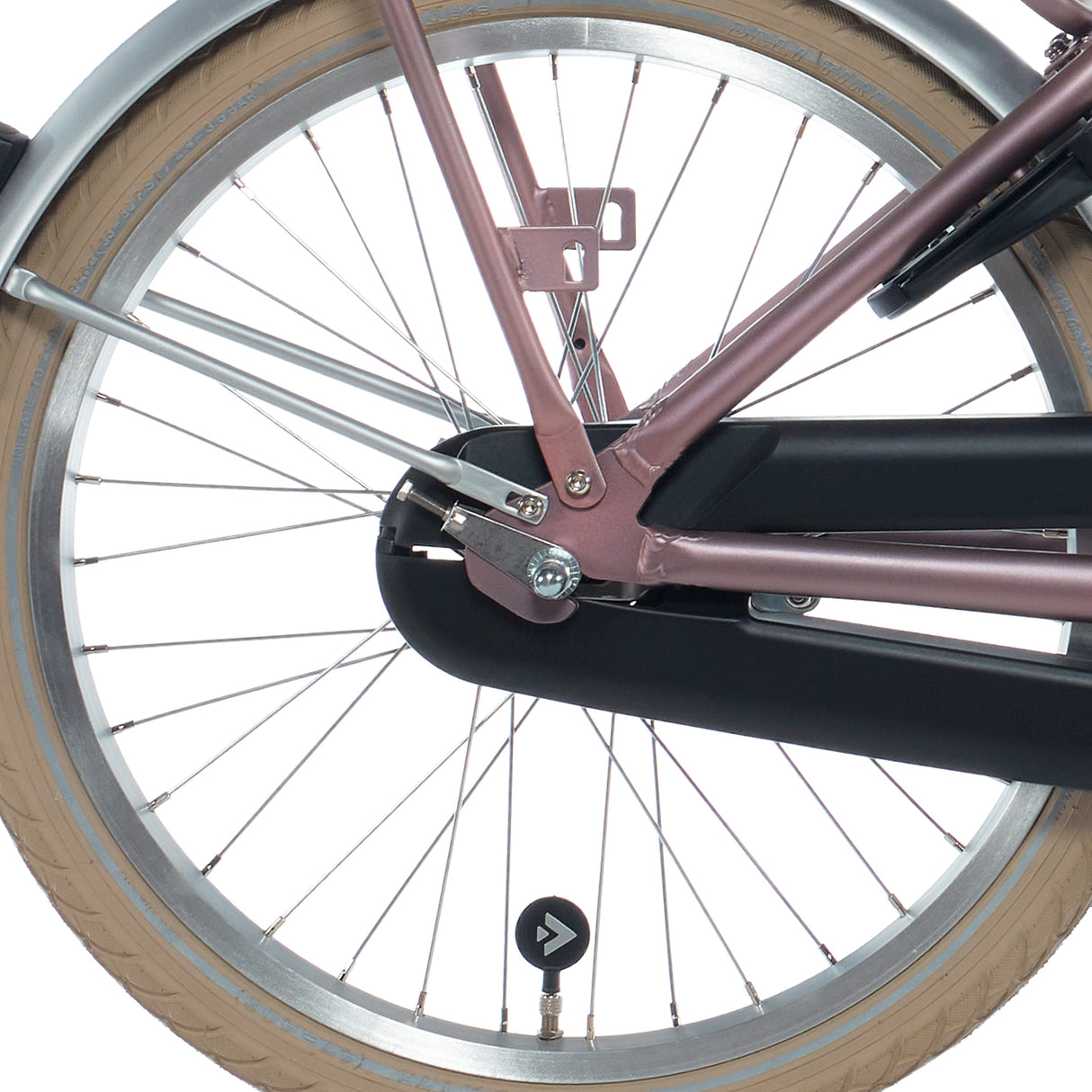 Alpina roue arrière 22 hlq-10a-1 argent zinc spk