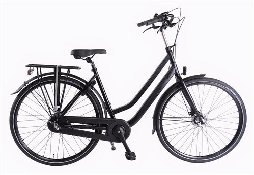 Aldo 28 pouces Strada vélo DS57 noir mat 3S frein à rouleaux